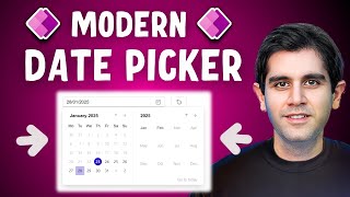 Power Apps Modern Date Picker UI: Step-by-Step Tutorial