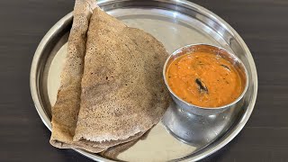 ടേസ്റ്റി \u0026 ഹെൽത്തി റാഗി ചെറുപയർ ദോശ / Ragi Cherupayar Dosa / Healthy Breakfast / DELICIOUS RECIPES