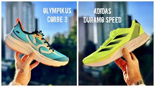 REVIEW ESPECIAL: OLYMPIKUS CORRE 3 VS. ADIDAS DURAMO SPEED