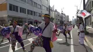 支志團 銭形よさこい2012 駅通会場2 mususukunjp