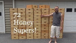 72 Honey Super Fabrication Timelapse