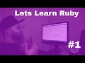 lets learn ruby programming language: Codecademy