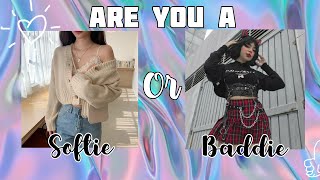 Are you a softie or a baddie ✨ Aesthetic quiz 2022✨ | its.moonedits