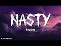 Tinashe - Nasty (Lyrics)