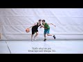 how to teach basketball finishing moves with guided defense