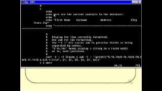 Unix Shell Scripting Text Processing Part 9