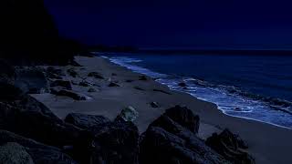 Sleep On A Beautiful Beach Tonight - Ocean Sounds of Waves For Deep Sleeping on Praia de Blimunda