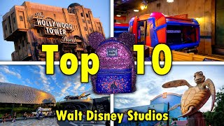🎬 TOP 10 des meilleures attractions de WALT DISNEY STUDIOS (Disneyland Paris) - 100% ATTRACTIONS