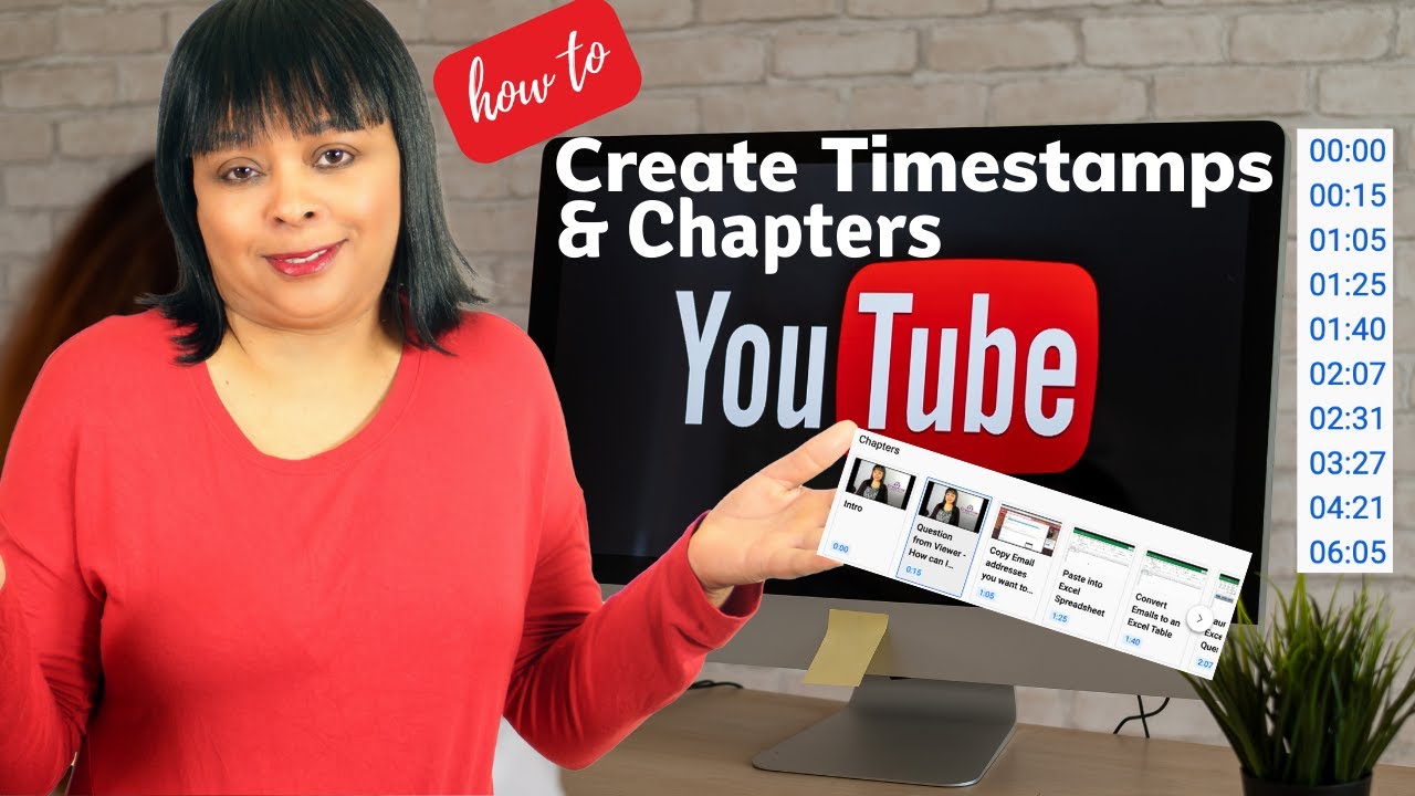 Create Youtube Chapters Timestamps Youtube