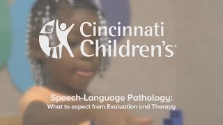 Speech-Language Pathology: What To Expect | Cincinnati Children's