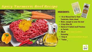 EVERYONE CAN COOK SPICY TURMERIC BEEF NOW. GAYO AGRI FOODS, BEST SPICES SUPPLIER!