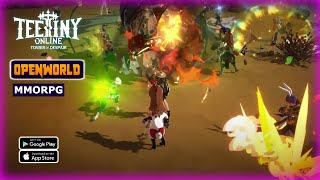 TeeTiny Online Gameplay NEW CBT | New Android, iOS and PC MMORPG 2022