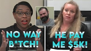 Judge Vonda B HUMILIATES Deadbeat Mom & MAKES HER PAY UP!