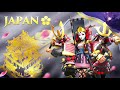 rise of kingdoms japan theme