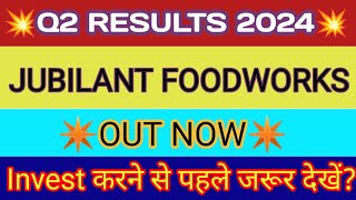 Jubilant Foodworks Q2 Results 2023 🔴 Jubilant Food Results Today 🔴 Jubilant Food Share Latest News