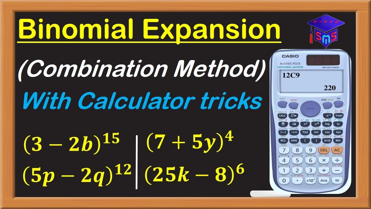 Binomial Expansion (Combination Method) With Calculator Tricks || Full ...