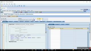 SAP ABAP Debugging tool for beginners part1