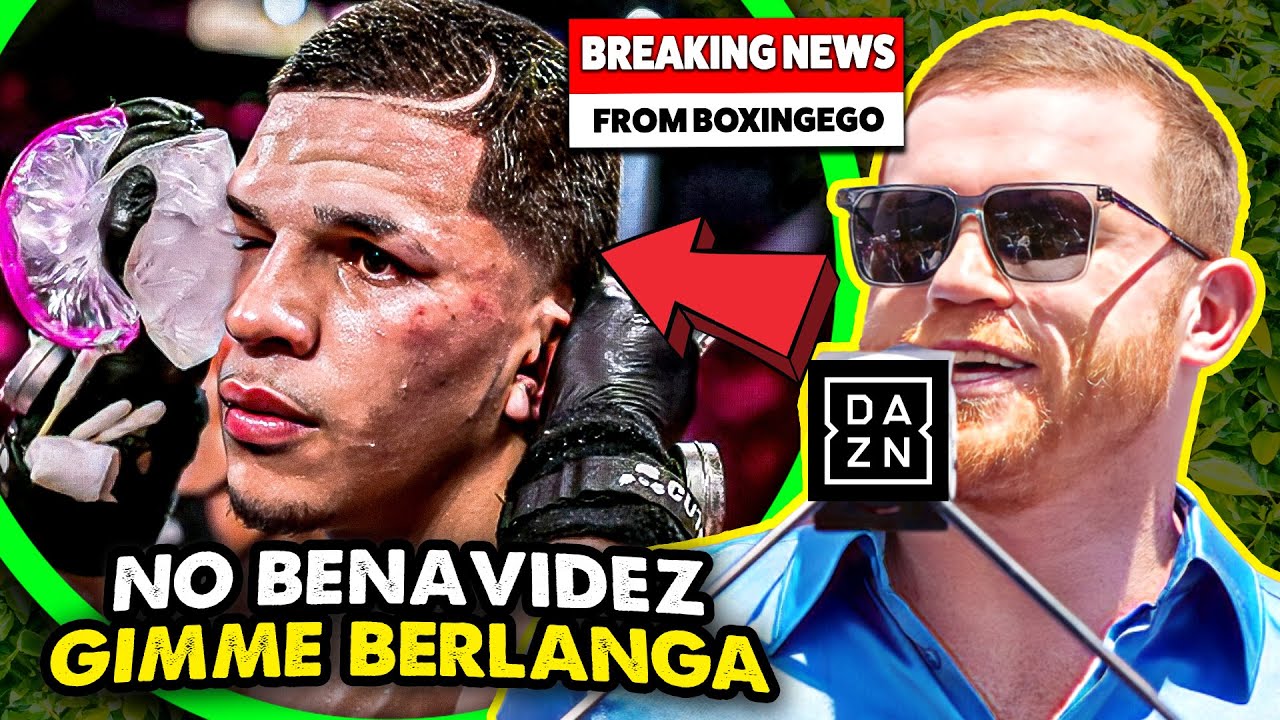 SHOCKING: Canelo Alvarez Vs. DAZN Dispute LEAKED Over Berlanga Fight ...