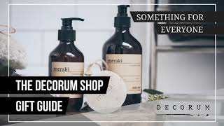 THE DECORUM SHOP GIFT GUIDE