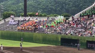 第99回高校野球長野大会 上田西 アルプス一万尺