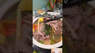 Trâu nhúng mẻ tự làm tại nhà #amthuc #nauan #nauanngon #nauantainha