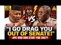 AKPABIO VS OSHIOMHOLE DON BURST OPEN! “I GO DRAG YOU OUT OF SENATE!”