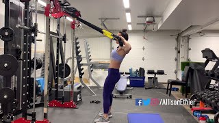 How to Perform | 🔥  TRX Face Pulls