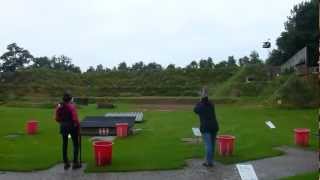 Schietbaan Het Goor Aalten. Voskuil. Kleiduiven schieten. Shooting range Holland.