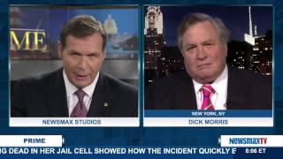 Newsmax Prime | Dick Morris discusses Donald Trump’s trip to the U.S.-Mexican border