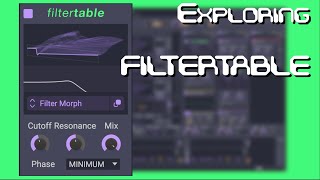 Exploring Kilohearts Filter Table