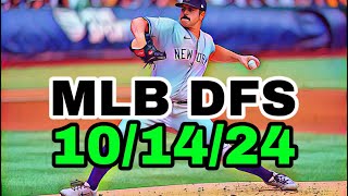 MLB DFS Picks Today 10/14/24 | DAILY RUNDOWN