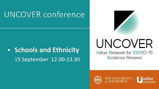 UNCOVER conference - Schools and Ethnicity