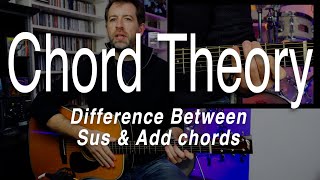 Sus and a Add chord - What's the difference