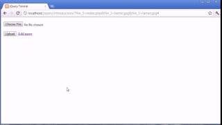 jQuery Tutorial 188 Multiple file upload