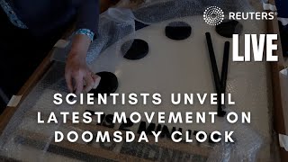 LIVE: Scientists unveil latest movement on Doomsday Clock