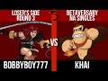 Betaversary NA Loser's: Bobbyboy777 (Simon) vs. Khai (DK, Fox) - SSF2 Tournament