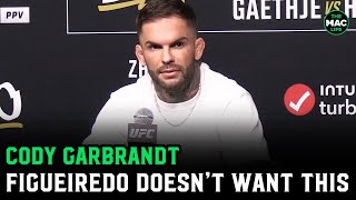 Cody Garbrandt on Deiveson Figueiredo: “I called him out. He doesn’t want this fight.” | UFC 300