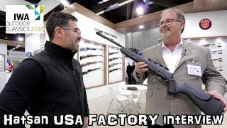 NEW Hatsan Speed Fire Air Rifle!! - IWA 2018 - Airgun - Pellet Gun - Break Barrel