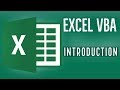 Excel VBA Tutorial for Beginners 1 - Introduction |  The Visual Basic Editor (VBE)