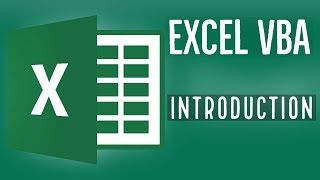 Excel VBA Tutorial for Beginners 1 - Introduction | The Visual Basic Editor (VBE)