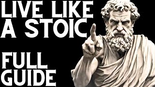 How To Apply Stoicism Into YOUR Life (1 HOUR)