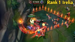 Rank 1 Irelia: How This Guy CARRYING Master Elo!