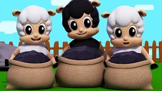 baa baa black sheep | nursery rhymes | kids songs | 3d rhymes | childrens songs by Farmees