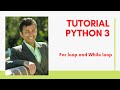 For loop and While loop code Example in Python 3 with Jupyter Notebook
