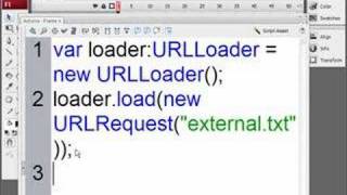 TUTORIAL Loading External Text in Flash and Flex