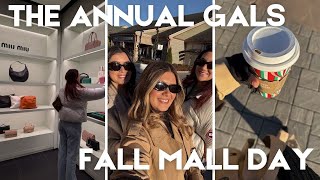 the annual FALL MALL DAY + haul 🍂🛍️🧸☕