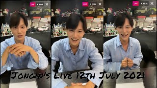 Kim Jongin's Instagram Live 12.07.2021| Kai ig Live 12th July, 2021