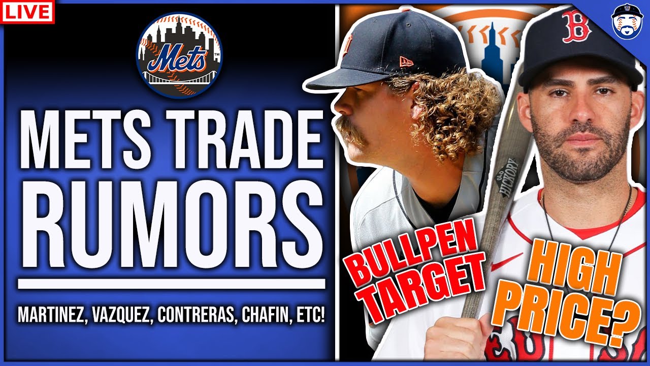 Latest Mets TRADE Rumors! (New York Mets News & Rumors/Chafin Trade ...