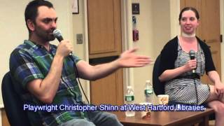 Playwright Christopher Shinn at West Hartford Libraries