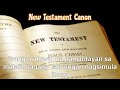 Tagalog New Testament - Canon (with subtitles)